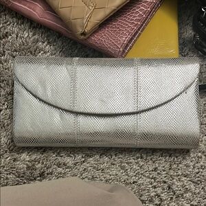 Elegant Silver Clutch